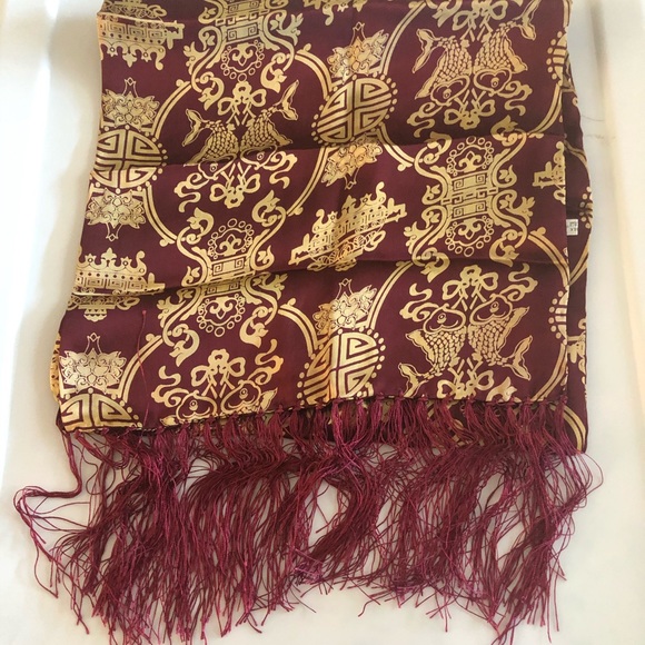 100% silk scarf - Picture 2 of 3